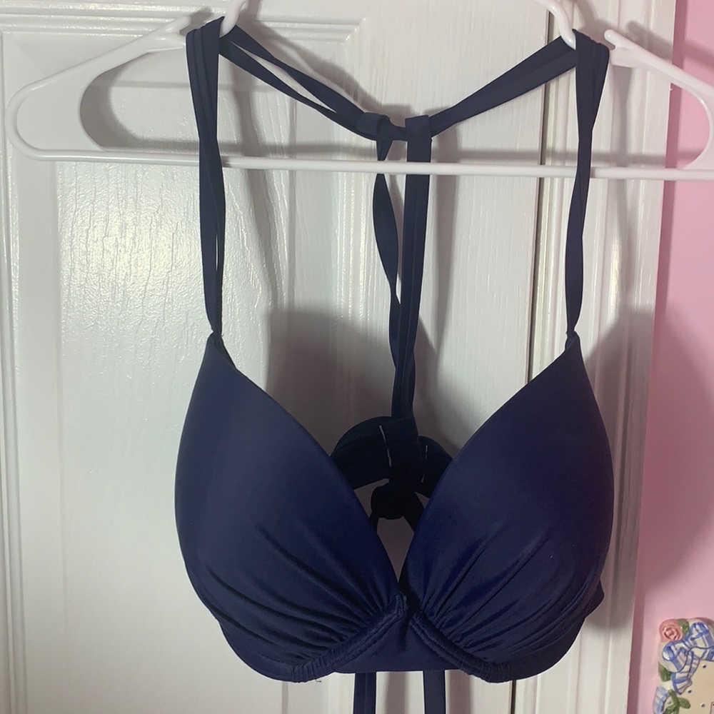 NWT Aerie Swim Top - Navy - 38d